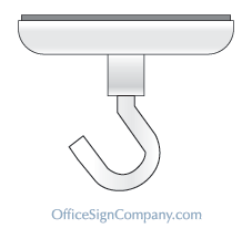 Magnetic Hooks Zinc Coated - Ceiling gRid Hooks