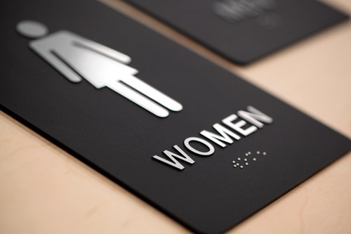 ADA Bathroom Sign