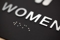 Men or Women, Family ADA Office Signs, Professional Braille Signs