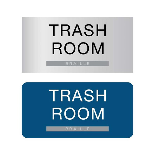 Trash Room Signs ADA