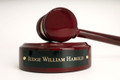 Professional Gavel with Sounding Block
