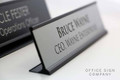 Desk Sign Black Frame