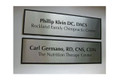13.5" x 3.5" Slim Office Door Signs