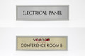 Changeable Inset custom Signs with Designer Series Sign Frames