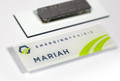 Plastic Acrylic Name Tags with Magnetic Backing