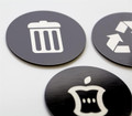 Cool Trash, Compost and Recycling signs