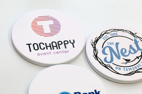 Ceramic Coaster with custom graphics