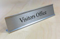 Metal Desk Name Plate