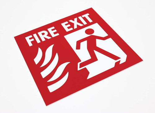 Red Exit Sign