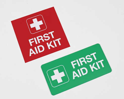 First Aid Kit Sign - Engraved