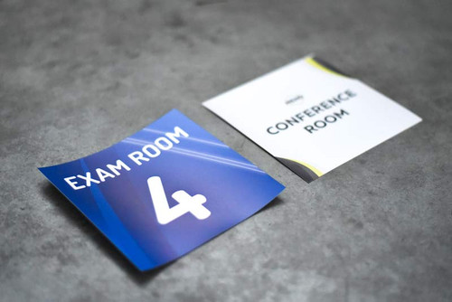 Durable Colorful Inserts for Office Signs