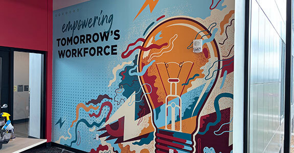 Full Vinyl Wrap for Walls