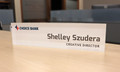 Self Standing Nameplate Custom Printed Office Signs
