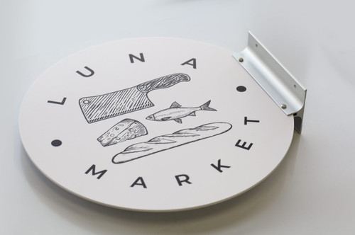 2 Sided restaurant and Cafe Blade Signs