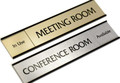 Office Door Signs In Out with Slider Name Plate