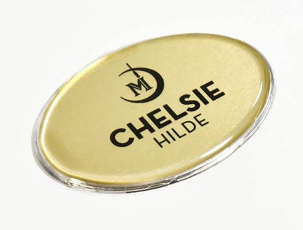 Name Badges with Protective Lens