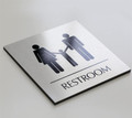 Flush Mount Premium Restroom Signs