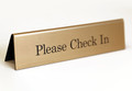 Please Check in Engraved Signs and Office Signs