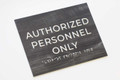 Printed ADA Signs in virtually any color combination