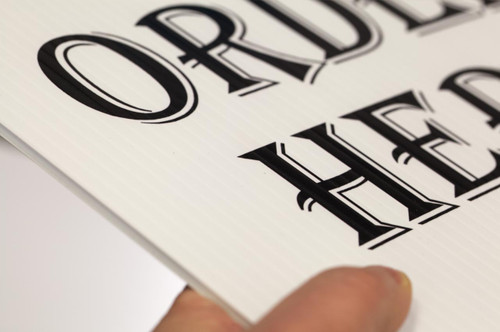 Printed Wayfinding Signs and Signs for Business