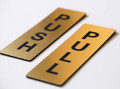 Push Pull Metal Door Signs