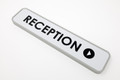 Reception Signs and Office Name Plates - Changeable Insert Signs