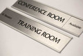 Training Room and Conference Room Signs with Sliding Avaialbility
