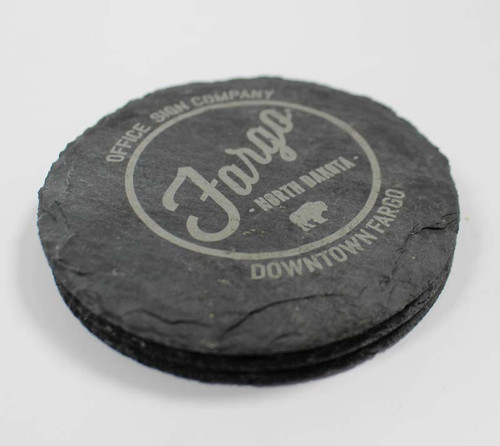 Slate Coaster Set