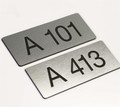 Small Engraved Mini Number Signs and Door Markers