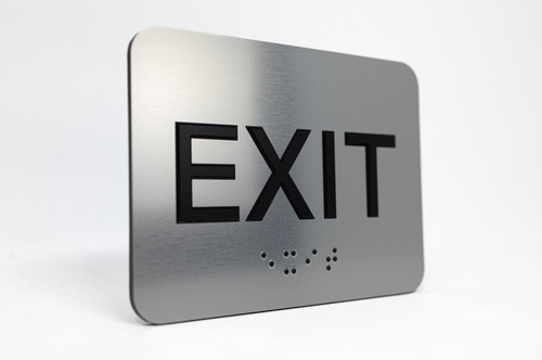 Professional ADA EXIT Signs and ADA Braille Office Signs