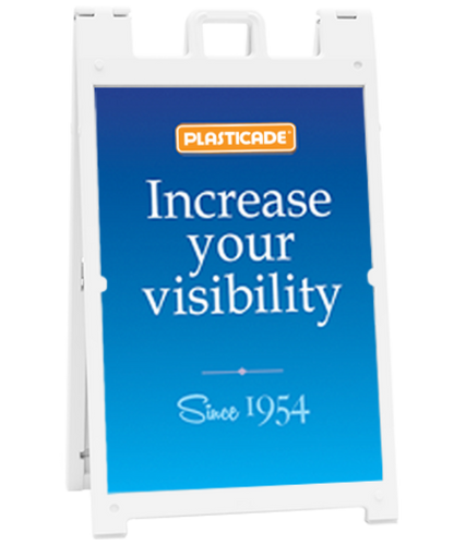 A Frame Signs and Sandwich Board Signs with space for 24" x 36" Inserts